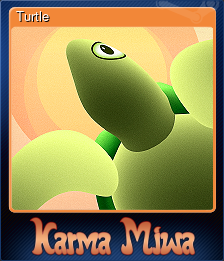 Series 1 - Card 5 of 6 - Turtle