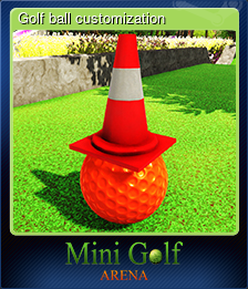 Series 1 - Card 5 of 5 - Golf ball customization