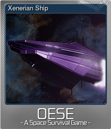 Series 1 - Card 1 of 7 - Xenerian Ship
