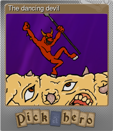 Series 1 - Card 7 of 7 - The dancing devil
