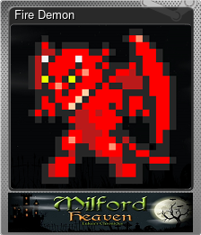 Series 1 - Card 1 of 5 - Fire Demon