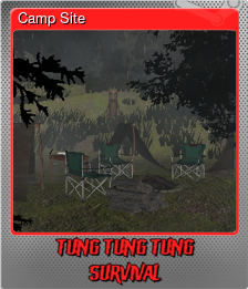 Series 1 - Card 4 of 6 - Camp Site