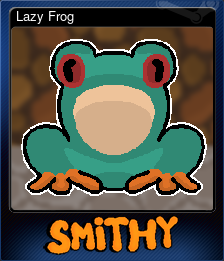 Series 1 - Card 5 of 6 - Lazy Frog