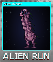 Series 1 - Card 3 of 5 - Alien invader