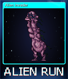 Series 1 - Card 3 of 5 - Alien invader