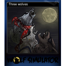Three wolves