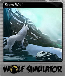 Series 1 - Card 1 of 5 - Snow Wolf