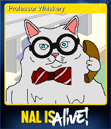 Series 1 - Card 8 of 12 - Professor Whiskery