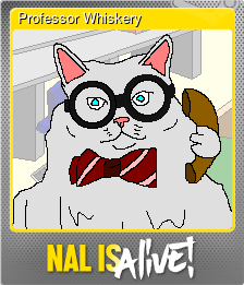 Series 1 - Card 8 of 12 - Professor Whiskery