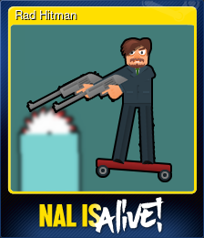 Series 1 - Card 7 of 12 - Rad Hitman