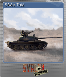 Series 1 - Card 4 of 6 - SAA's T-62