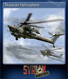 Series 1 - Card 3 of 6 - Russian helicopters