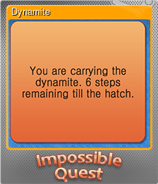 Series 1 - Card 3 of 5 - Dynamite