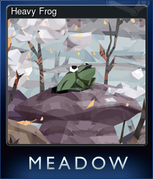 Series 1 - Card 1 of 5 - Heavy Frog