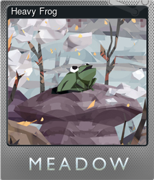 Series 1 - Card 1 of 5 - Heavy Frog