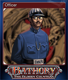 Series 1 - Card 5 of 6 - Officer