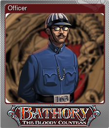 Series 1 - Card 5 of 6 - Officer