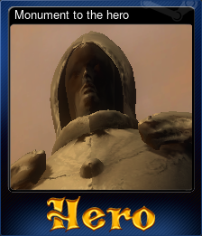 Series 1 - Card 4 of 5 - Monument to the hero