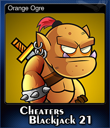 Series 1 - Card 3 of 5 - Orange Ogre