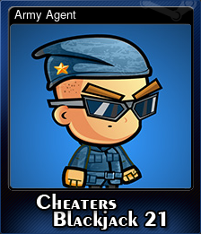 Series 1 - Card 2 of 5 - Army Agent
