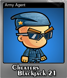Series 1 - Card 2 of 5 - Army Agent