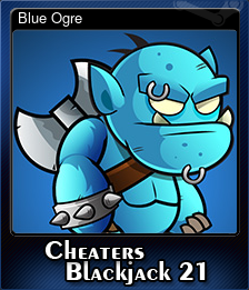 Series 1 - Card 4 of 5 - Blue Ogre