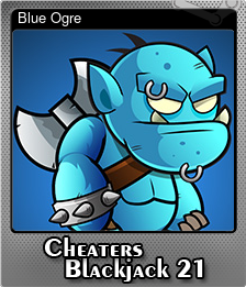 Series 1 - Card 4 of 5 - Blue Ogre