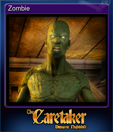 Series 1 - Card 1 of 6 - Zombie