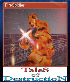 Series 1 - Card 3 of 5 - FireSoldier