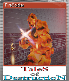 Series 1 - Card 3 of 5 - FireSoldier