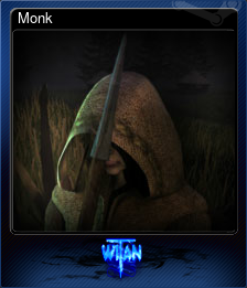 Series 1 - Card 8 of 8 - Monk