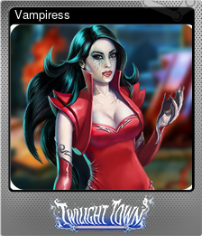 Series 1 - Card 7 of 9 - Vampiress