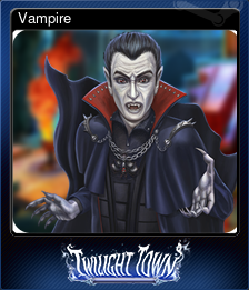Series 1 - Card 1 of 9 - Vampire