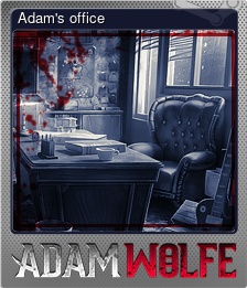 Series 1 - Card 5 of 8 - Adam's office