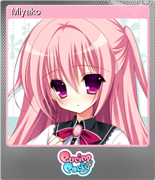 Series 1 - Card 5 of 8 - Miyako