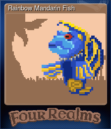 Series 1 - Card 2 of 8 - Rainbow Mandarin Fish