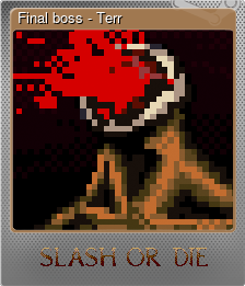 Series 1 - Card 2 of 6 - Final boss - Terr