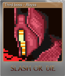 Series 1 - Card 5 of 6 - Third boss - Abyss