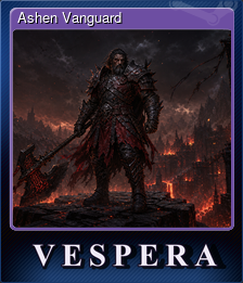 Series 1 - Card 1 of 6 - Ashen Vanguard