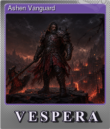 Series 1 - Card 1 of 6 - Ashen Vanguard