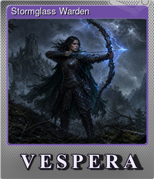Series 1 - Card 3 of 6 - Stormglass Warden