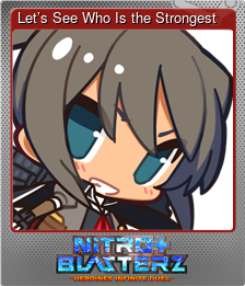 Series 1 - Card 6 of 6 - Let’s See Who Is the Strongest