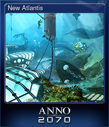 Series 1 - Card 7 of 9 - New Atlantis