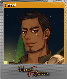 Series 1 - Card 3 of 6 - Kamal