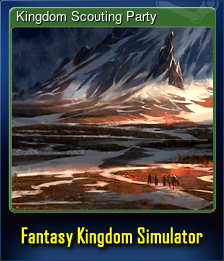 Series 1 - Card 3 of 5 - Kingdom Scouting Party