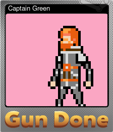 Series 1 - Card 5 of 8 - Captain Green