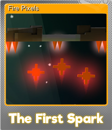 Series 1 - Card 2 of 9 - Fire Pixels