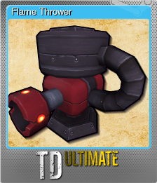 Series 1 - Card 3 of 9 - Flame Thrower