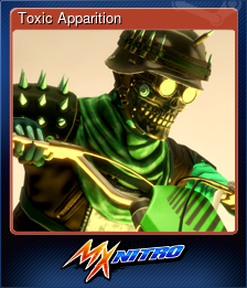 Series 1 - Card 8 of 8 - Toxic Apparition