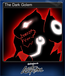 Series 1 - Card 4 of 9 - The Dark Golem